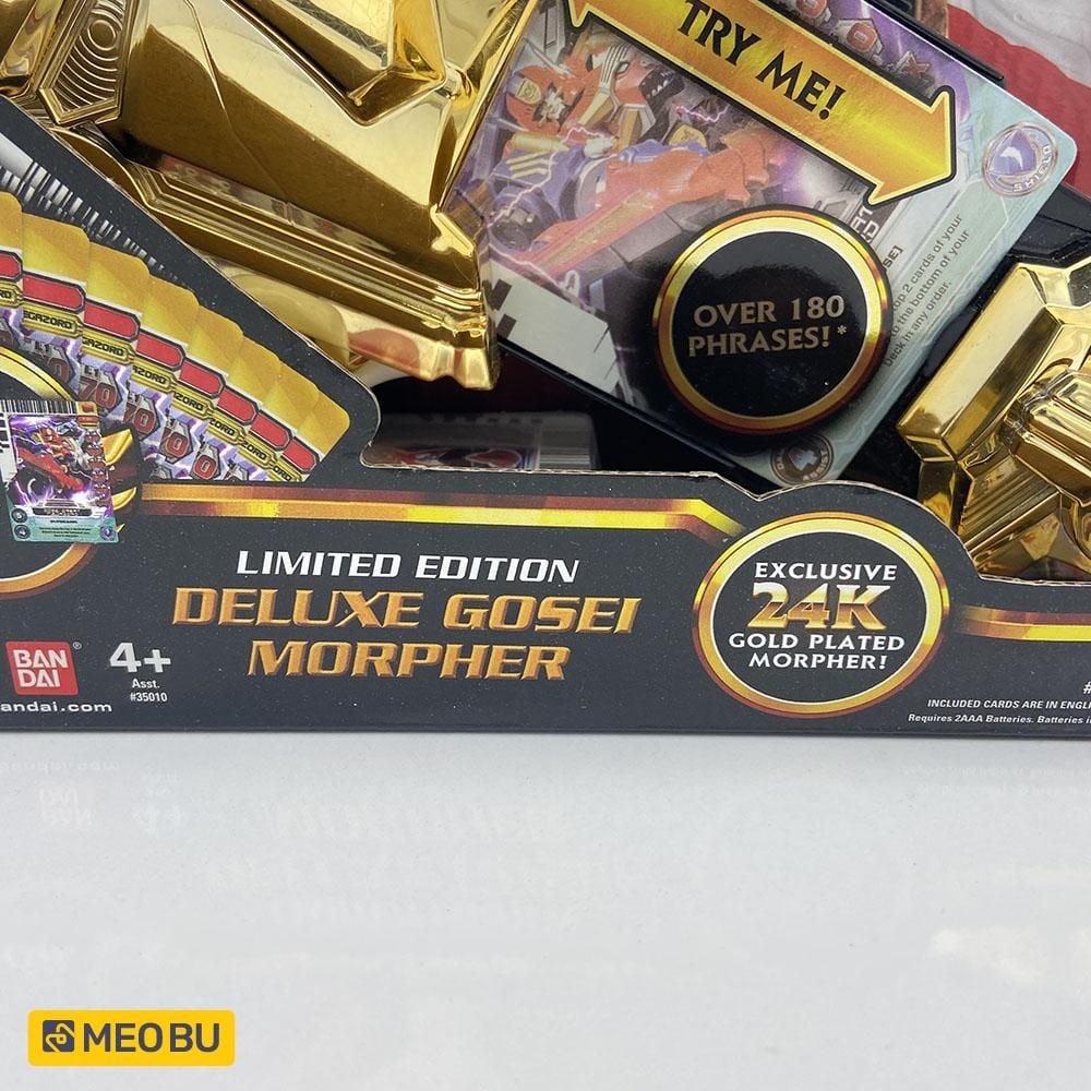 Máy biến hình Thiên Sứ Mạ Vàng 24k - SDCC Megaforce Limited Edition 24K