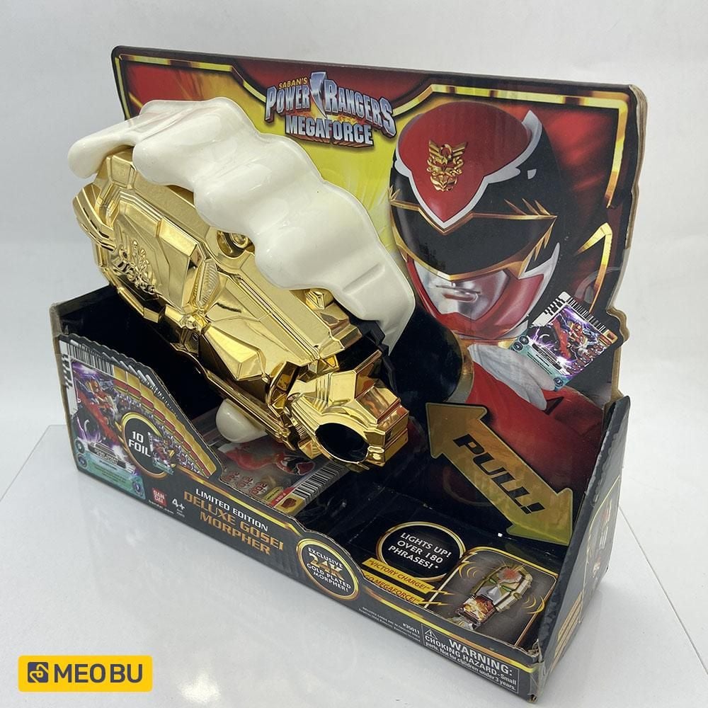Máy biến hình Thiên Sứ Mạ Vàng 24k - SDCC Megaforce Limited Edition 24K
