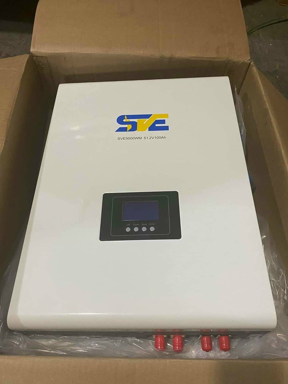 Bộ Pin Lithium SVE5000WM 51.2V100Ah