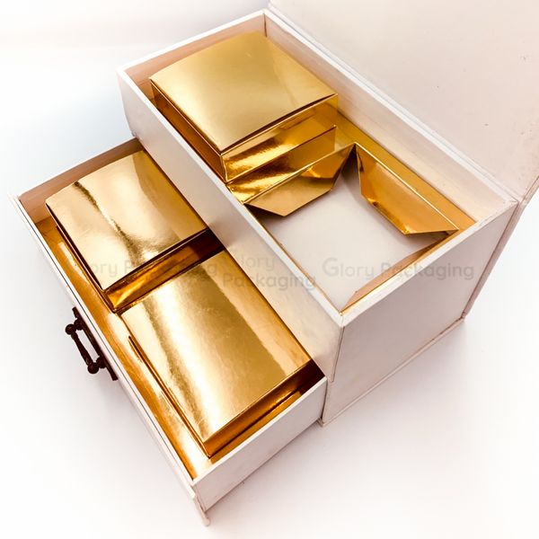  Hộp bánh trung thu ngăn kéo hai tầng 