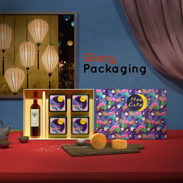  Hộp quà tặng bánh trung thu 2021 - Hồng hạc 