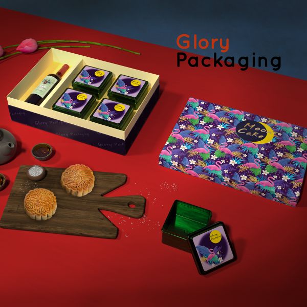  Hộp quà tặng bánh trung thu 2021 - Hồng hạc 