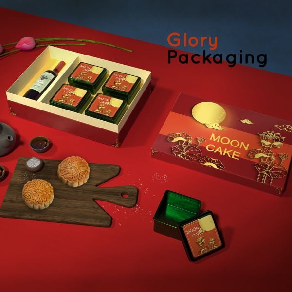  Hộp quà tặng bánh trung thu 2021 - Cánh sen ngày rằm 