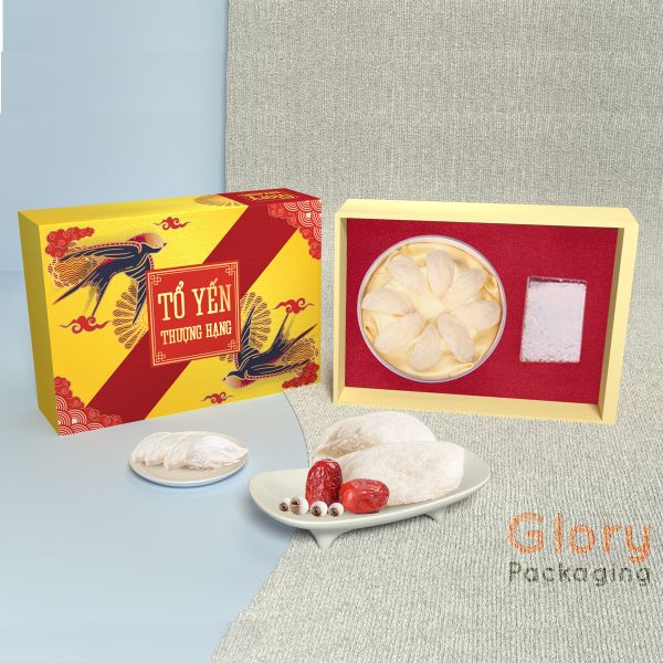  Hộp cứng đặc sản Yến Sào chim Yến phượng hoàng nổi bật 