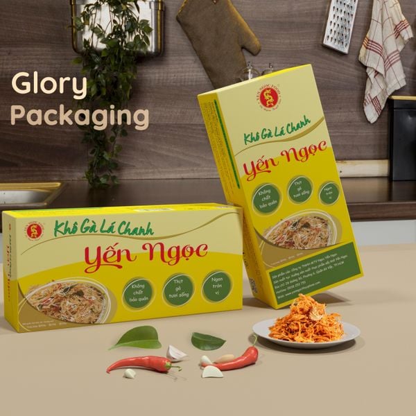  Hộp mềm in offset cho thực phẩm khô gà 