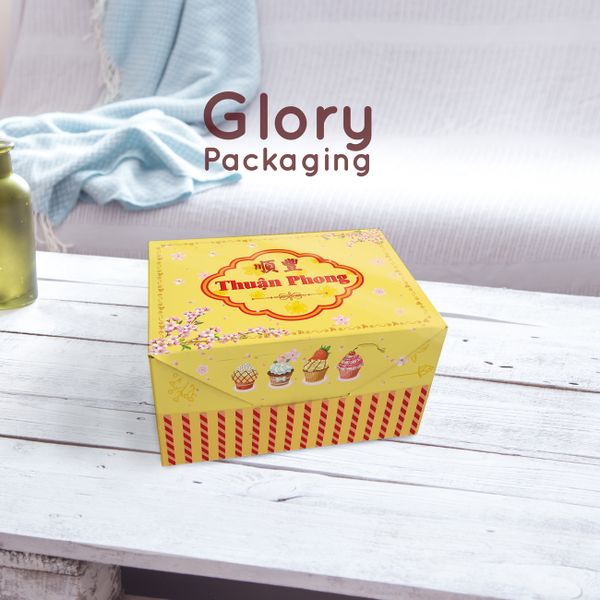  Hộp mềm in offset cho bao bì thực phẩm bánh ngọt 