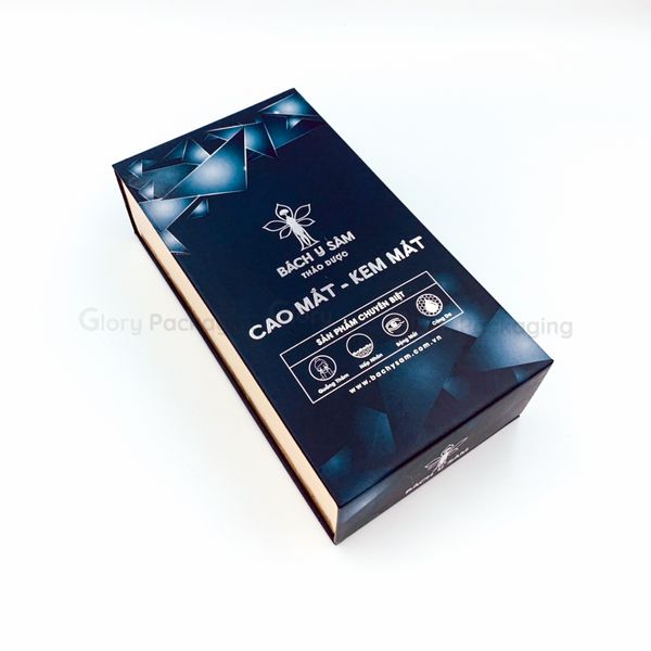  Hộp cứng mỹ phẩm sang trọng nắp nam châm 