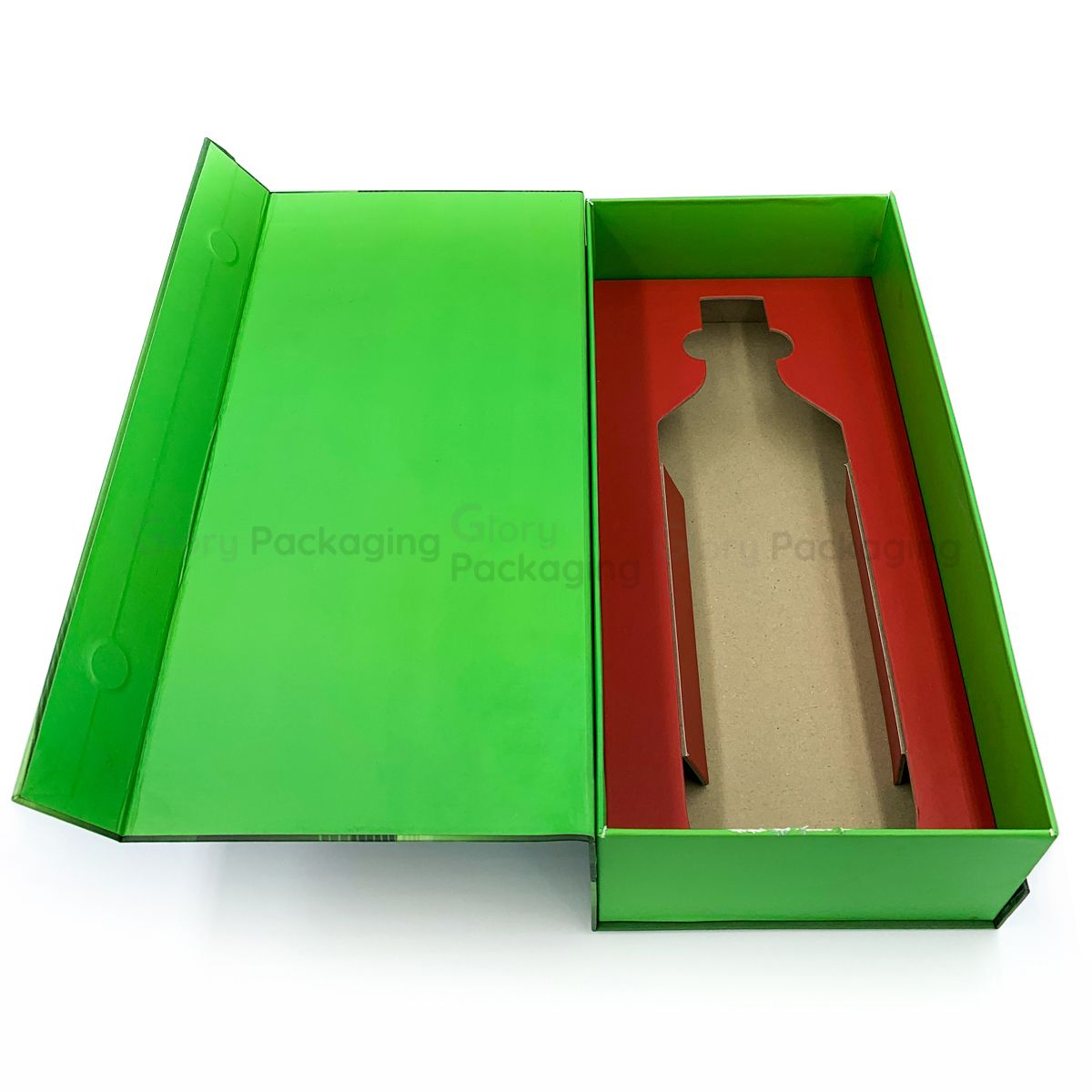  Hộp cứng nắp nam châm đựng rượu 