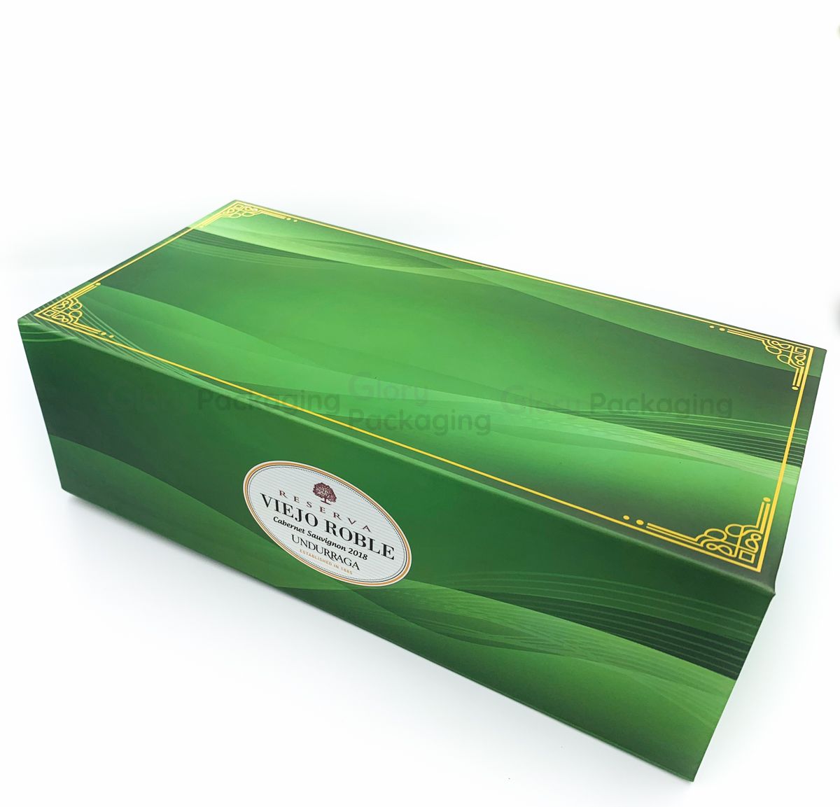  Hộp cứng nắp nam châm đựng rượu 