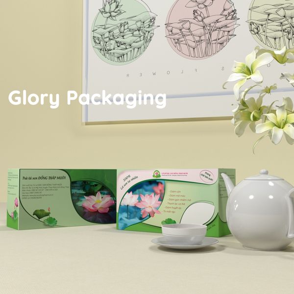  Hộp mềm cho sản phẩm trà lá sen 