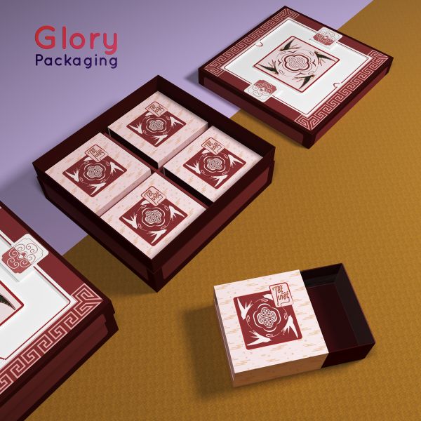  Hộp cứng đặc sản Yến Sào họa tiết cung đình Huế sang trọng 