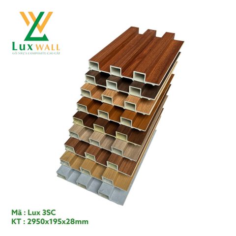 Tấm ốp gỗ nhựa Composite Nội Thất – Gỗ Nhựa Composite LuxWall