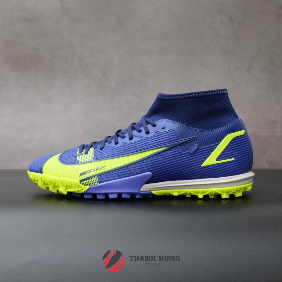 NIKE MERCURIAL SUPERFLY ACADEMY TF CV0953-474 XANH DƯƠNG ĐẬM