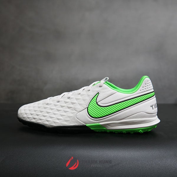 NIKE TIEMPO LEGEND 8 PRO TF SPECTRUM – AT6136-030 - TRẮNG / XANH LÁ MẠ