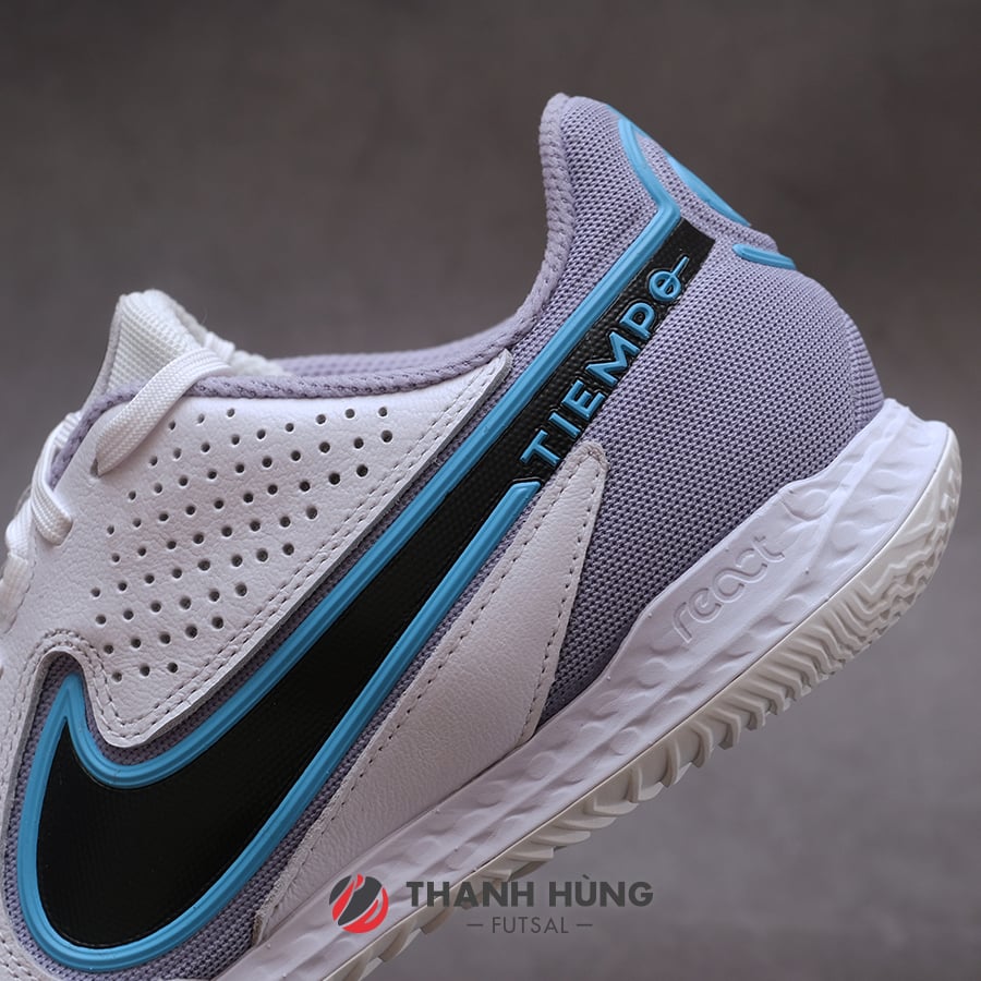 NIKE REACT TIEMPO LEGEND 9 PRO IC - DA1183-146 - TRẮNG XÁM/XANH