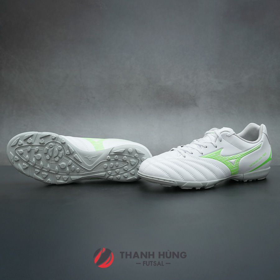 MIZUNO MONARCIDA NEO III SELECT AS - P1GD252537 - TRẮNG/XANH LÁ