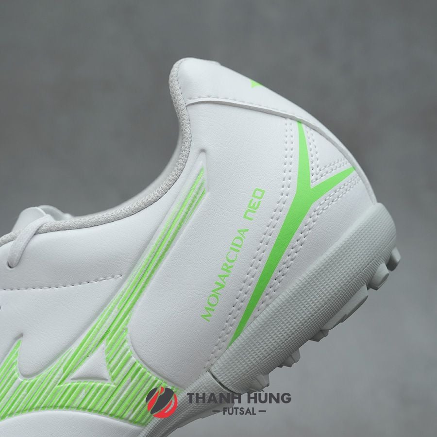 MIZUNO MONARCIDA NEO III SELECT AS - P1GD252537 - TRẮNG/XANH LÁ