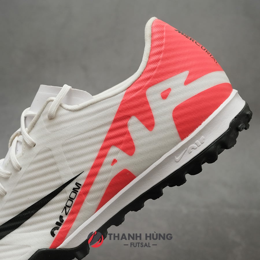 NIKE ZOOM MERCURIAL VAPOR 15 ACADEMY TF - DJ5635-600 - TRẮNG/ĐỎ