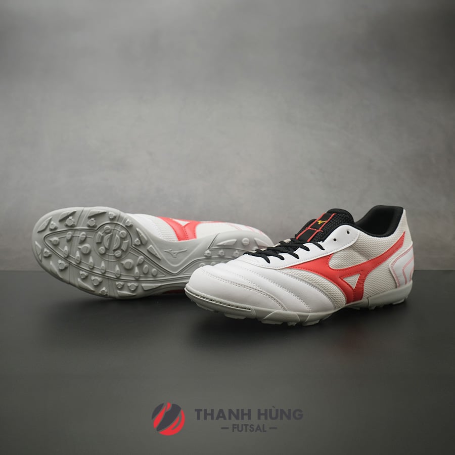 MIZUNO MORELIA SALA CLUB TF - Q1GB240391 - TRẮNG/ĐỎ