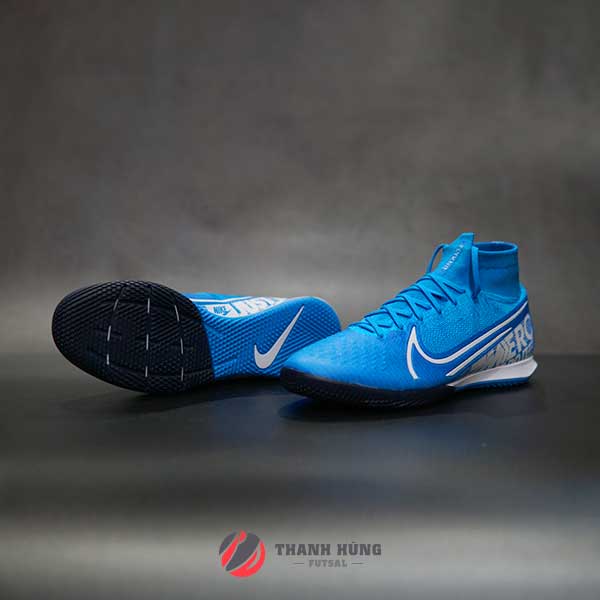 NIKE MERCURIAL SUPERFLY 7 ELITE IC AT7982 - 414 - XANH DA TRỜI