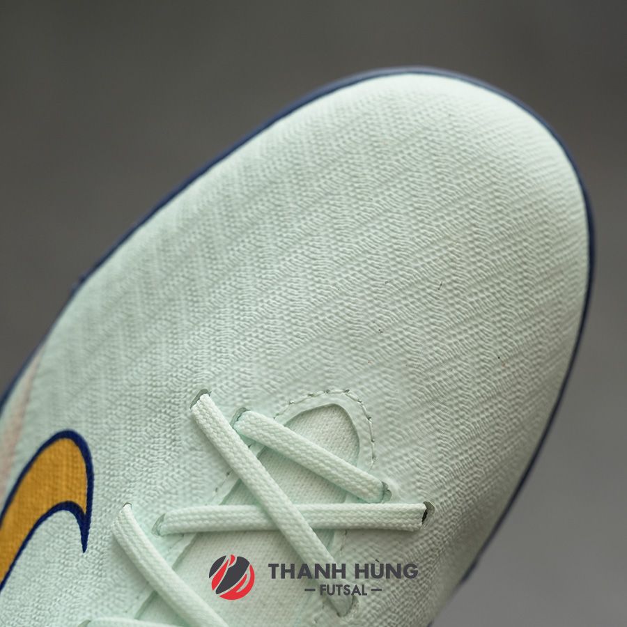 NIKE ZOOM MERCURIAL SUPERFLY 10 ACADEMY MDS TF - FZ1382-300 - TRẮNG/XANH ĐEN