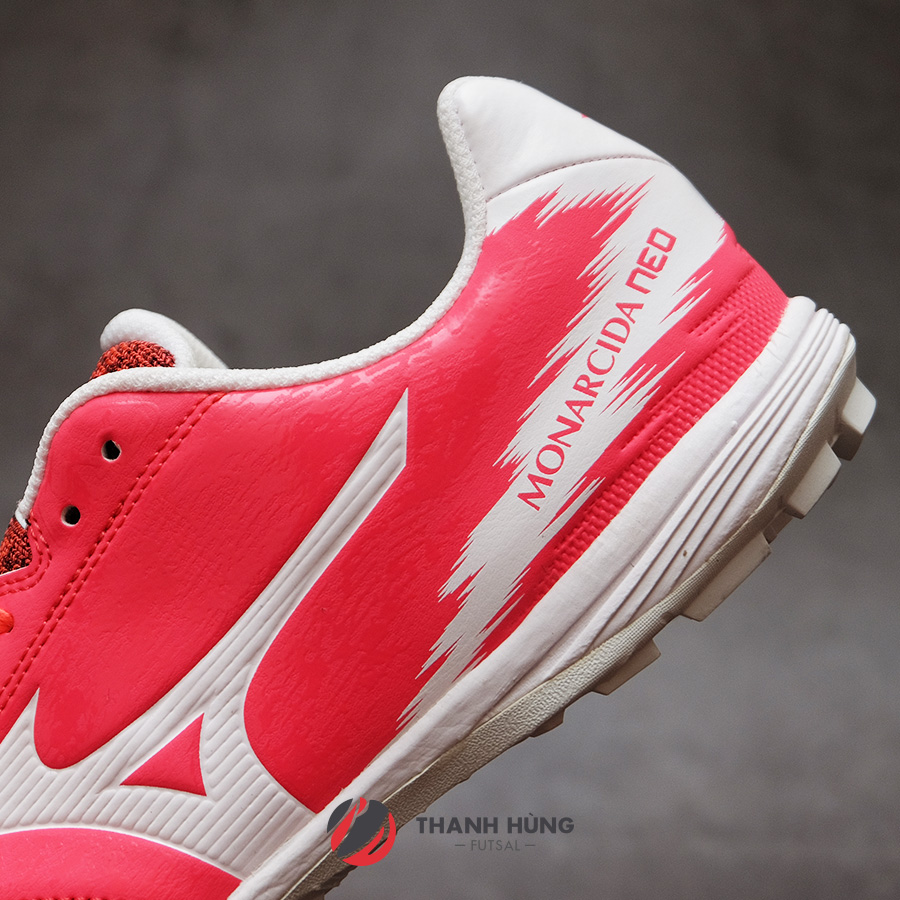 MIZUNO MONARCIDA NEO SALA PRO TF - Q1GB201164 - HỒNG SAN HÔ / TRẮNG