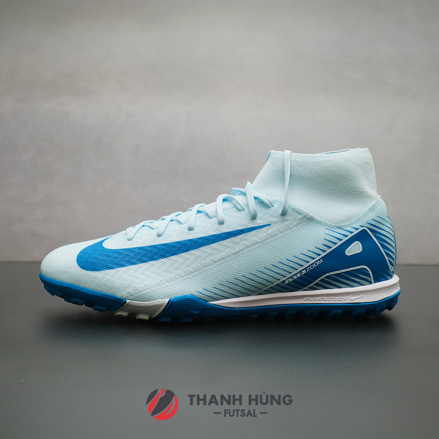 NIKE ZOOM MERCURIAL SUPERFLY 10 ACADEMY TF - FQ8331-400 - XANH LƠ
