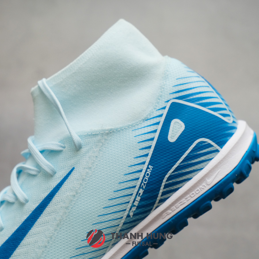 NIKE ZOOM MERCURIAL SUPERFLY 10 ACADEMY TF - FQ8331-400 - XANH LƠ