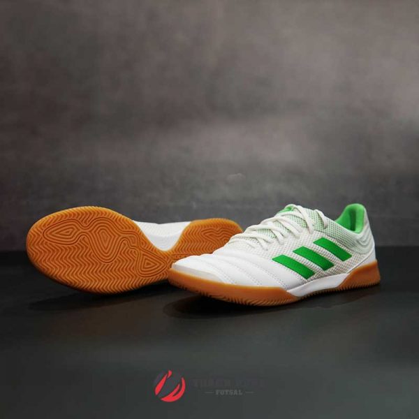 ADIDAS COPA 19.3 IN SALA – BC0559 – TRẮNG/ XANH LÁ