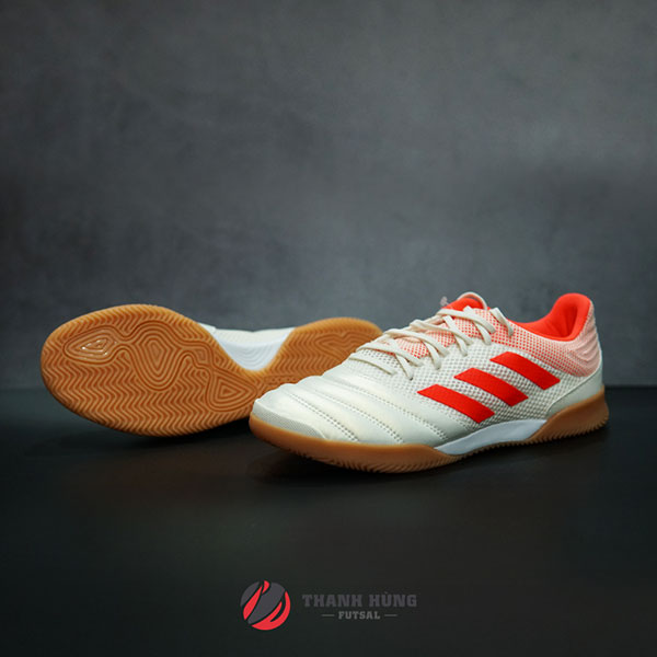 ADIDAS COPA 19.3 IN SALA – D98065 – TRẮNG NGÀ/ ĐỎ