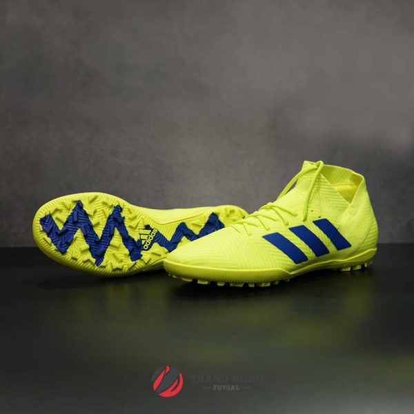 ADIDAS NEMEZIZ 18.3 TF – BB9465 – VÀNG CHANH/ XANH DƯƠNG