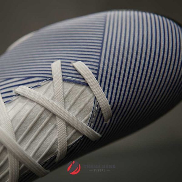 ADIDAS NEMEZIZ 19.3 TF – EG7228 – TRẮNG/ XANH HOÀNG GIA