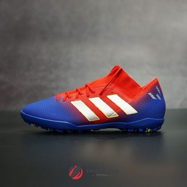 ADIDAS NEMEZIZ MESSI 18.3 TF – D97267 – XANH/ ĐỎ/ VÀNG