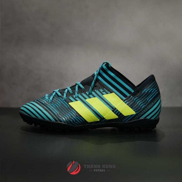 ADIDAS NEMEZIZ TANGO 17.3 - BY2463 - XANH DƯƠNG/ ĐEN/ CHANH - Giày bón -  Giày đá banh chính hãng