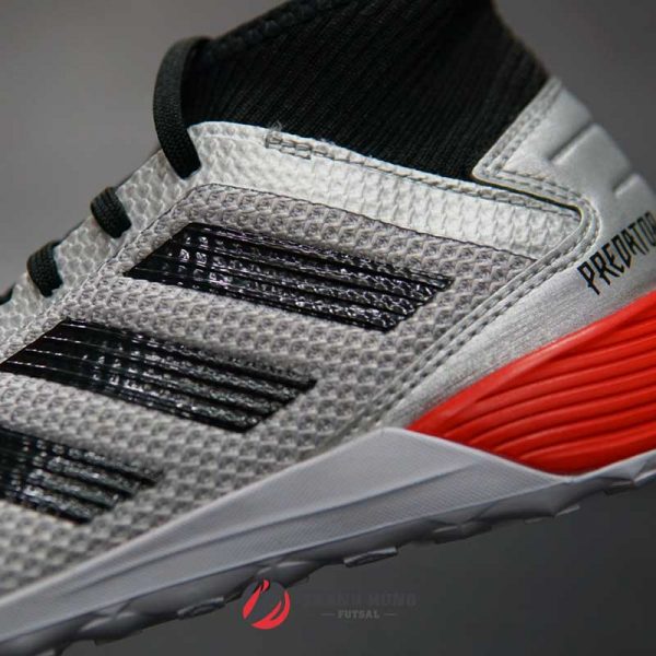 ADIDAS PREDATOR 19.3 IN – F35614 – BẠC/ ĐEN/ ĐỎ