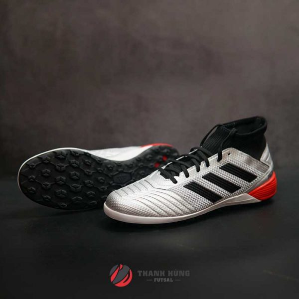 ADIDAS PREDATOR 19.3 TF – F35629 – BẠC/ ĐEN/ ĐỎ