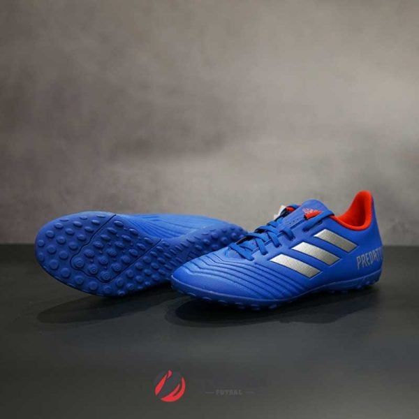 ADIDAS PREDATOR 19.4 TF - BB9085 - XANH DƯƠNG/ BẠC - Giày bóng đá chín -  Giày đá banh chính hãng