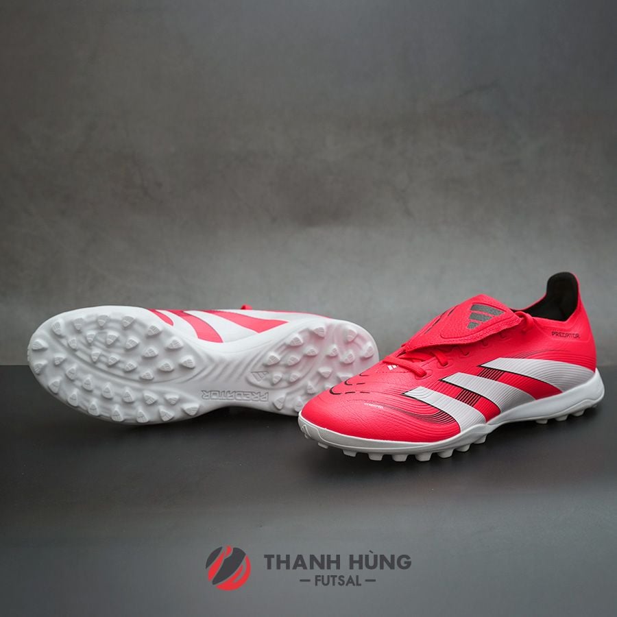 ADIDAS PREDATOR 25 LEAGUE LƯỠI GÀ LẬT TF - JS0384 - ĐỎ/TRẮNG