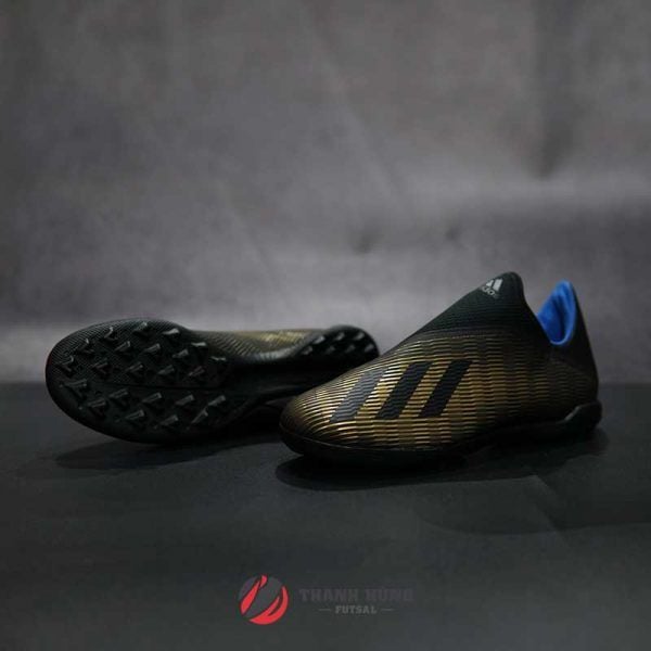 ADIDAS X 19.3 TF LL - EF0633 - ĐEN / VÀNG ĐỒNG - Giày bóng đá chính hã -  Giày đá banh chính hãng