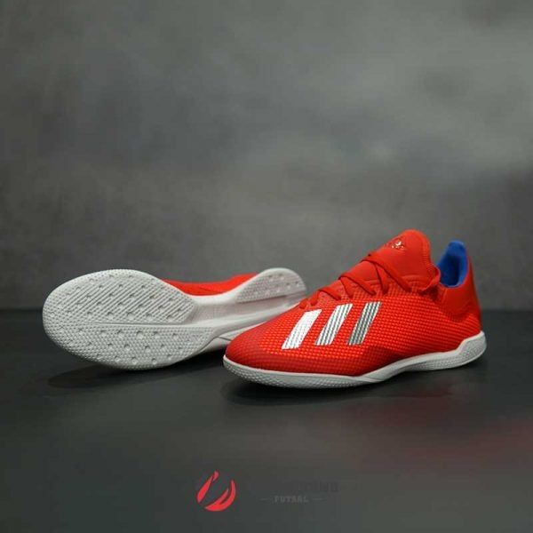 ADIDAS X TANGO 18.3 IN - BB9392 - ĐỎ/ BẠC - Giày bóng đá chính hãng NI -  Giày đá banh chính hãng