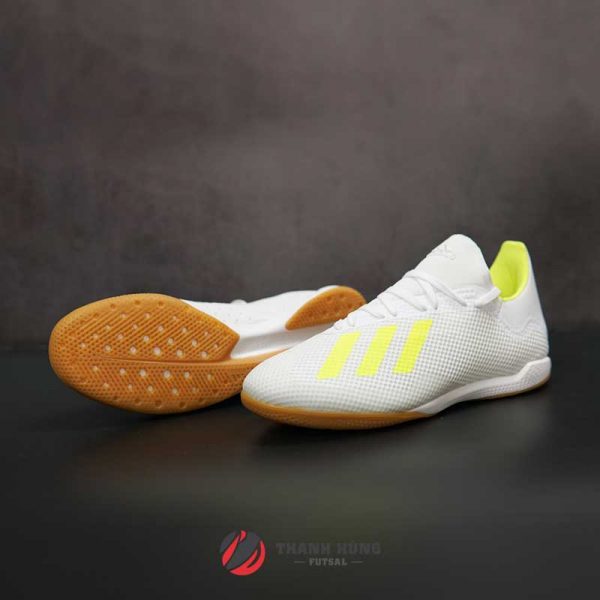 ADIDAS X TANGO 18.3 IN – BB9393 – TRẮNG/ VÀNG CHANH