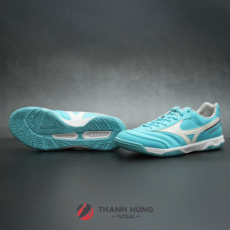 MIZUNO MORELIA SALA CLASSIC IN - Q1GA230225 - XANH/TRẮNG