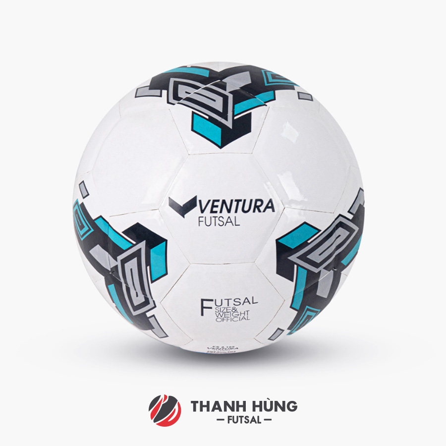 TRÁI BÓNG ĐỘNG LỰC FUTSAL VENTURA DÁN - FS4.105D - TRẮNG