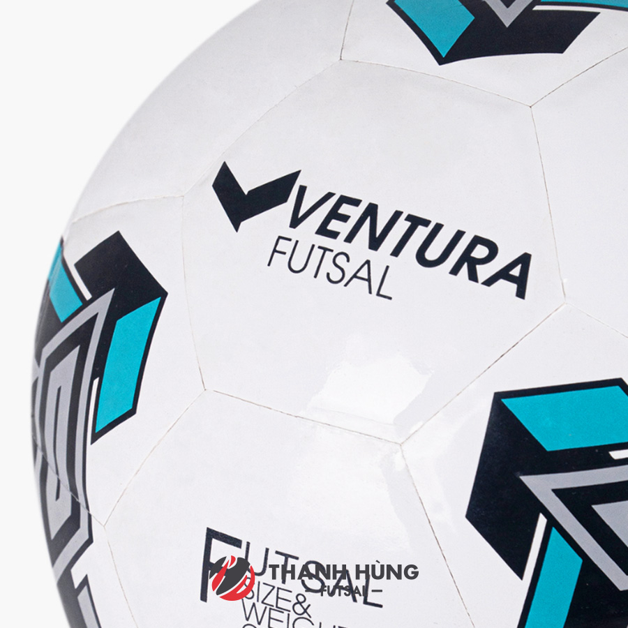 TRÁI BÓNG ĐỘNG LỰC FUTSAL VENTURA DÁN - FS4.105D - TRẮNG
