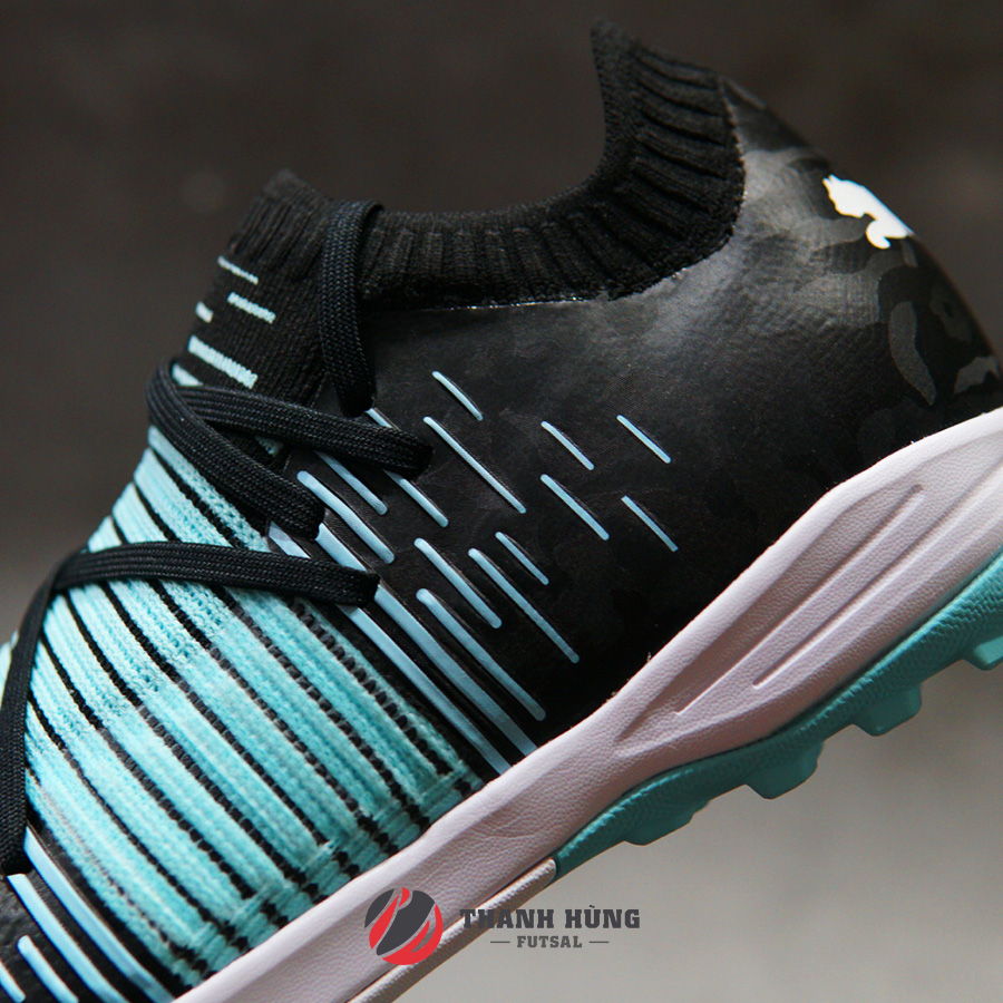 PUMA FUTURE Z 1.1 PRO CAGE TF - 106381-02 - XANH NGỌC/ĐEN chính hãng –  Thanh Hùng Futsal