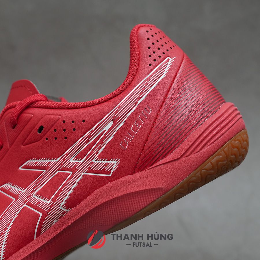 ASICS CALCETTO WD 9 WIDE IC - 1113A037-600 - ĐỎ/TRẮNG