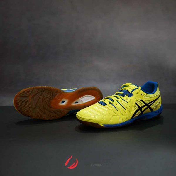 ASICS DESTAQUE 6 JR - TST218-0799 - VÀNG / XANH - Giày bóng đá chính h -  Giày đá banh chính hãng