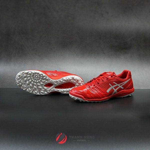 ASICS DESTAQUE FF TF - 1111A004-600 - ĐỎ TƯƠI - Giày bóng đá chính hãn -  Giày đá banh chính hãng
