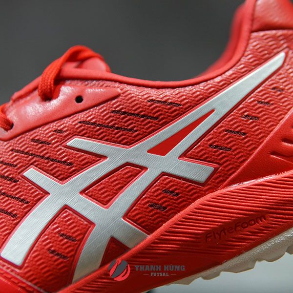 アシックス DESTAQUE TF FF フットサルシューズ 1111A004 ASICS アシックス デスタッキ TF FF(ホワイト×ネイビー) 1111A004 100