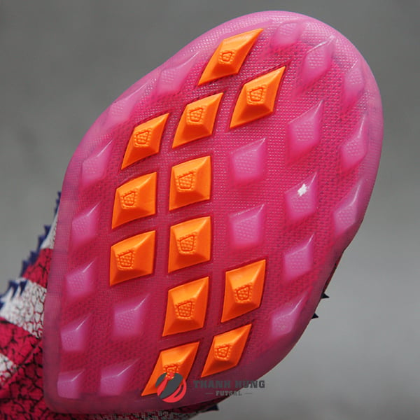 ADIDAS PREDATOR FREAK + SUPERSPECTRAL TF - FW7239 - ĐEN/HỒNG TÍM